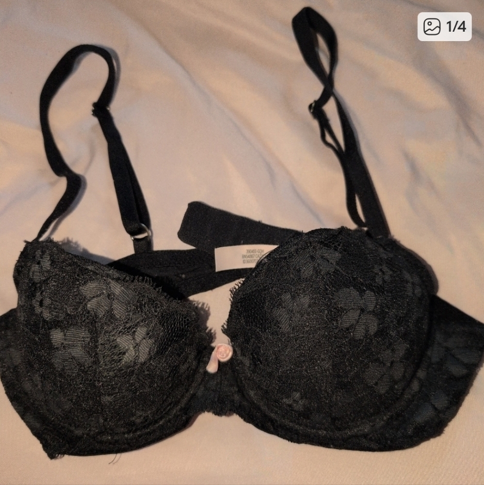 Victoria's Secret Black Lace Bra